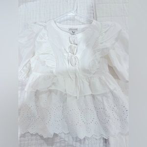 Moon River Eyelet Blouse